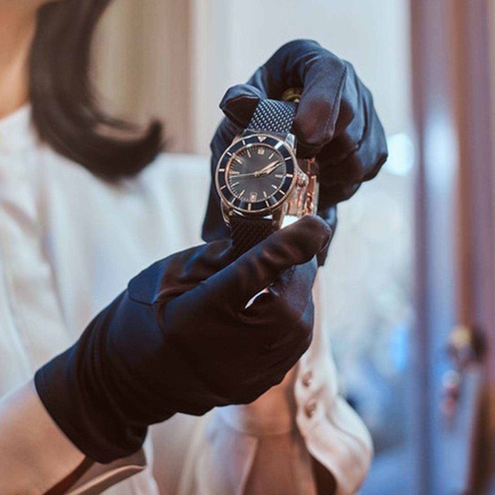 ジュエリー手袋黒ソフトファッショナブルなエチケットジュエリー - Jewelry Making Gloves のレビューと価格