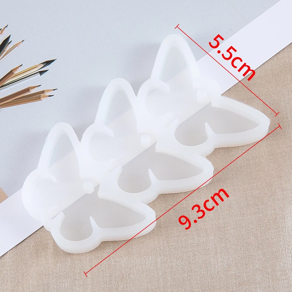 1PC 再利用可能なシリコーン型蝶シリコーン型ジュエリー作成 - Jewelry Making Tools List のレビューと価格