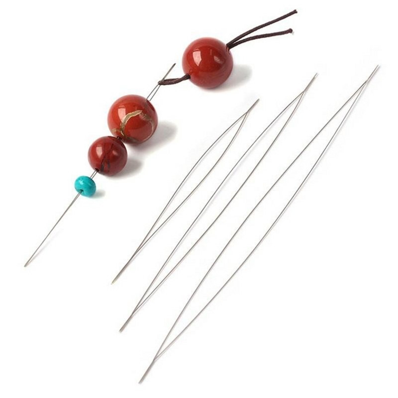 1/10個入り オープンビーズニードル DIYビーズ針 ジュ - Jewelry Making Tools List のレビューと価格