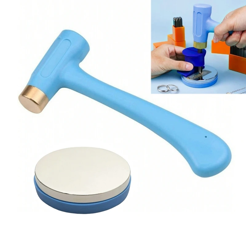革製のスタンプキット,日曜大工のための金属製ピンセット,スタ - Jewelry Making Hammer のレビューと価格