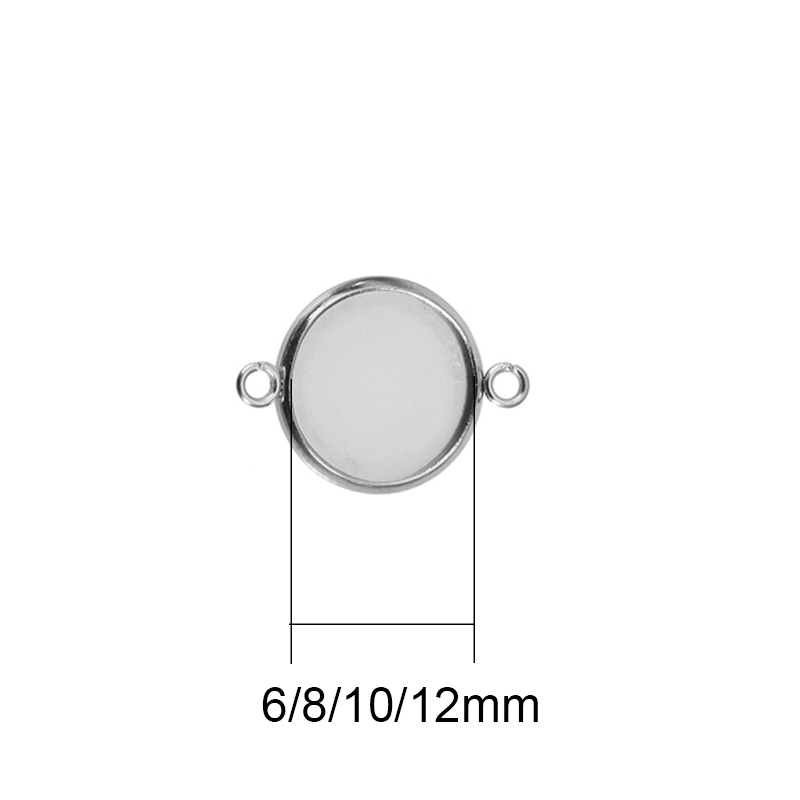 20個入り 色褪せないステンレス鋼ペンダントブレスレットベー - Jewelry Making Tray のレビューと価格