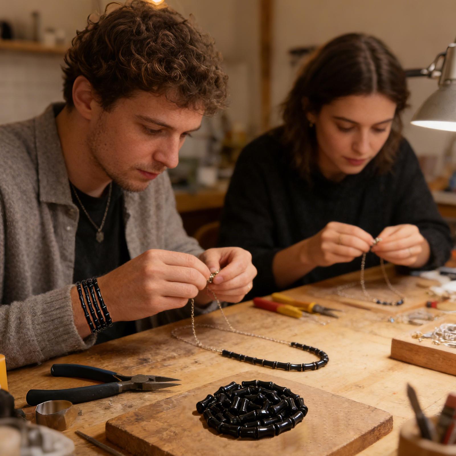 50個入りガラスビーズ8mm ジュエリークラフトアクセサリー - Jewelry Making Workshop のレビューと価格