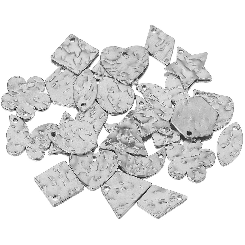 小さなステンレス鋼の金メッキのブレスレット,ハート,月,蝶, - Jewelry Making Hammer のレビューと価格