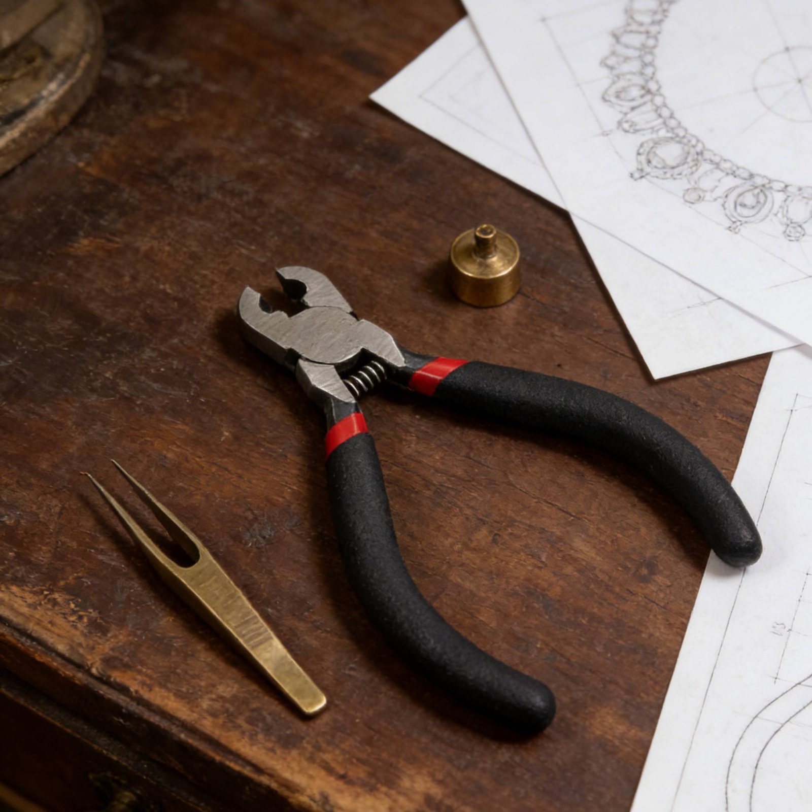 銅製バックルプライヤー 快適なグリップ ジュエリー作成用プラ - Jewelry Making Workshop のレビューと価格