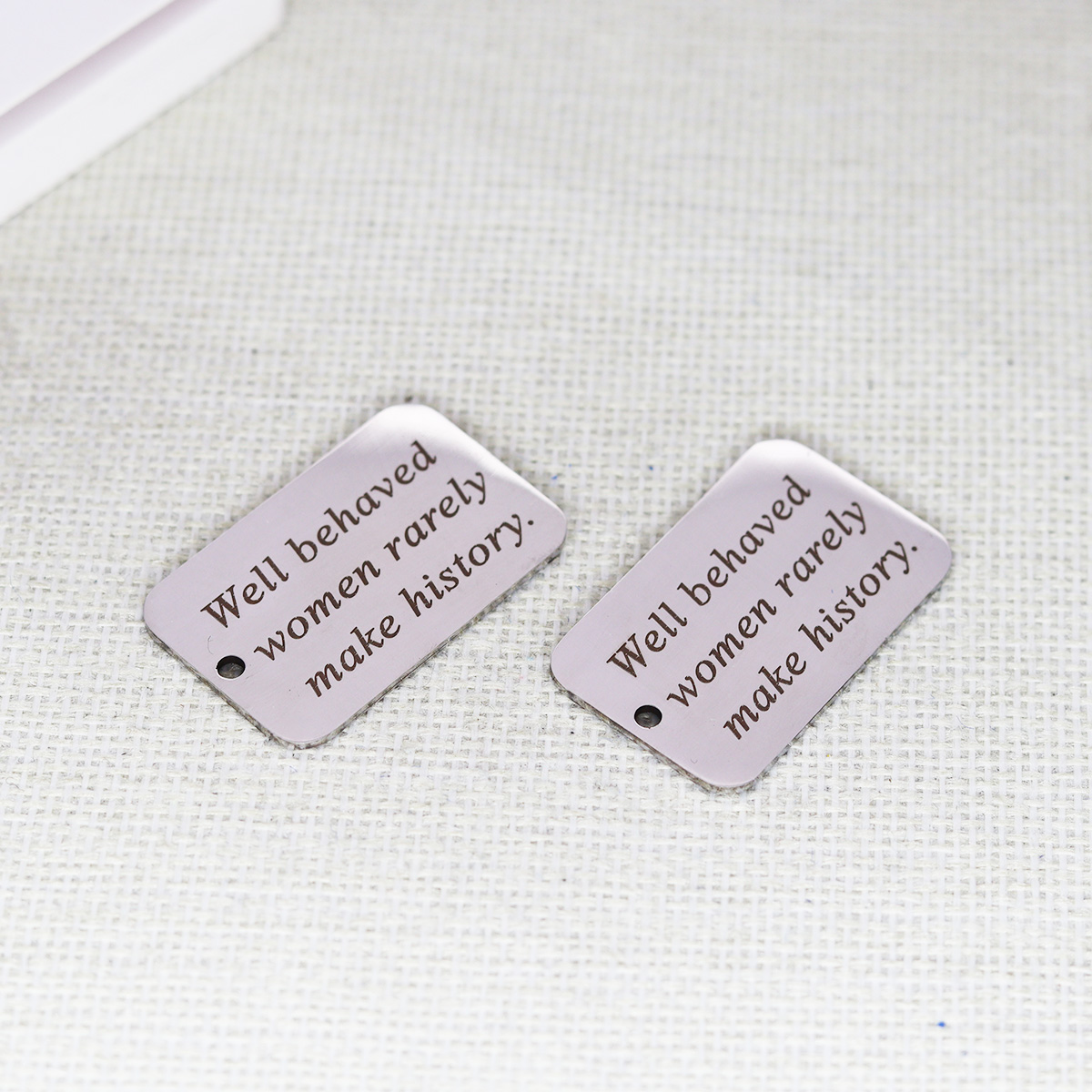 2 ピース/ロットよく振る舞う女性は珍しく歴史を作りませんレ - Jewelry Making History のレビューと価格