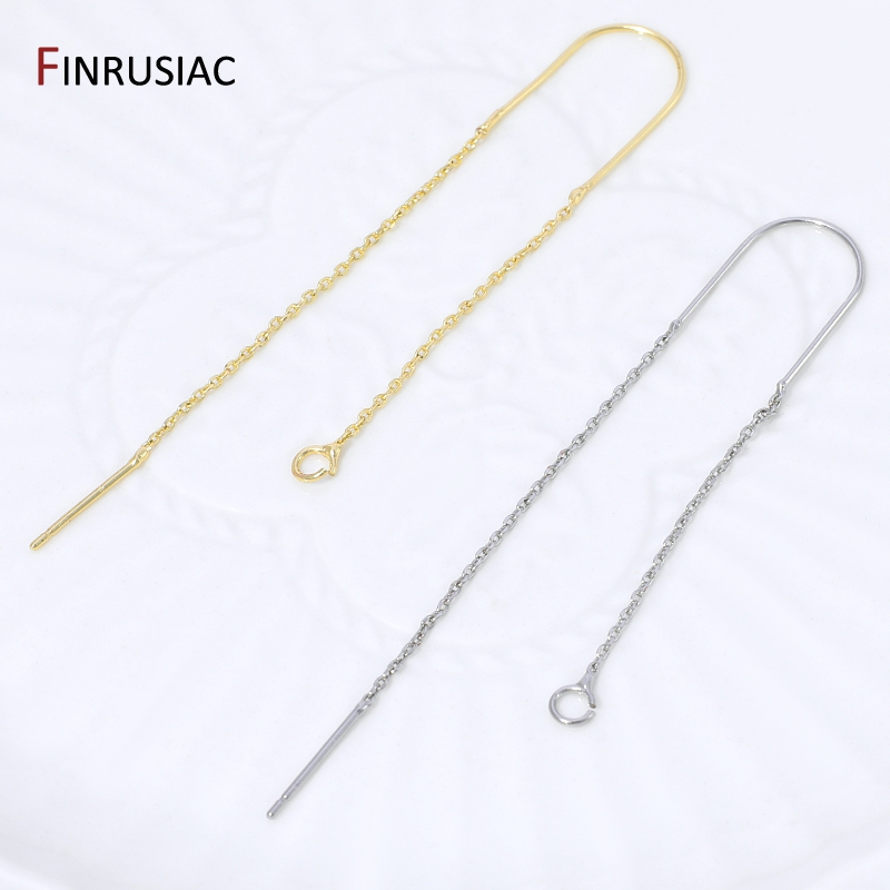 18K金メッキ真鍮ロングタッセルチェーンドロップステッカーダ - Jewelry Making Yarn のレビューと価格