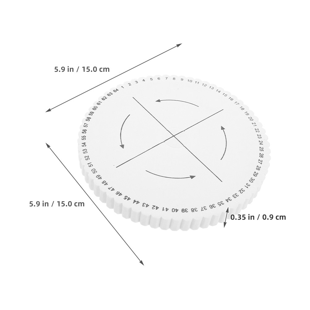 5個入り 丸型 編み込みディスク 厚め ブレスレット 編み板 - Jewelry Making Board のレビューと価格
