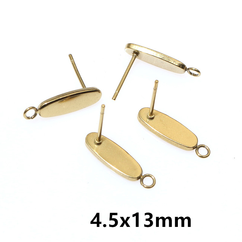 20個ステンレス鋼クラフトイヤリングスタッド幾何学的多角形イ - Jewelry Making Kit のレビューと価格
