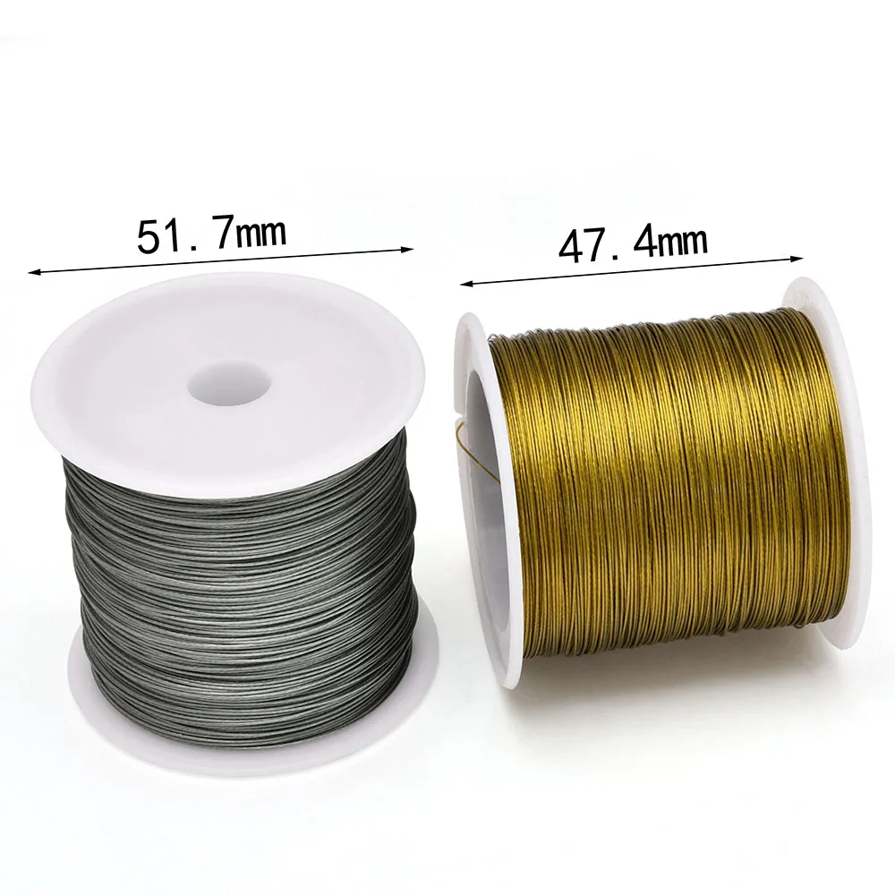 328フィート/100メートル 7本撚りステンレス鋼ビーズス - Jewelry Making Yarn のレビューと価格