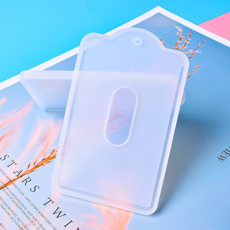 1ピースカードカバー型diyエポキシ樹脂ホルダーuv接着剤シ - Jewelry Making Tools List のレビューと価格