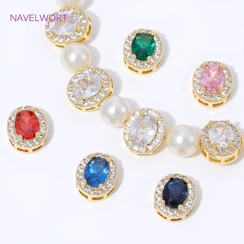 18Kゴールドメッキオーバルスペーサービーズ、ジュエリー製作 - Jewelry Making Items のレビューと価格