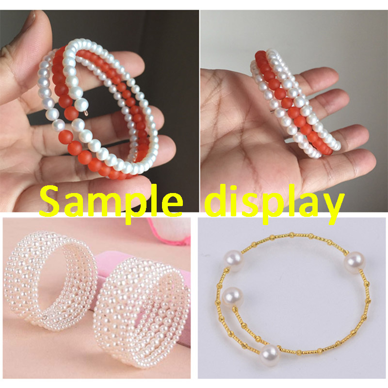 100 ループゴールドスチールカラーメモリーワイヤー 60  - Jewelry Making Knots のレビューと価格